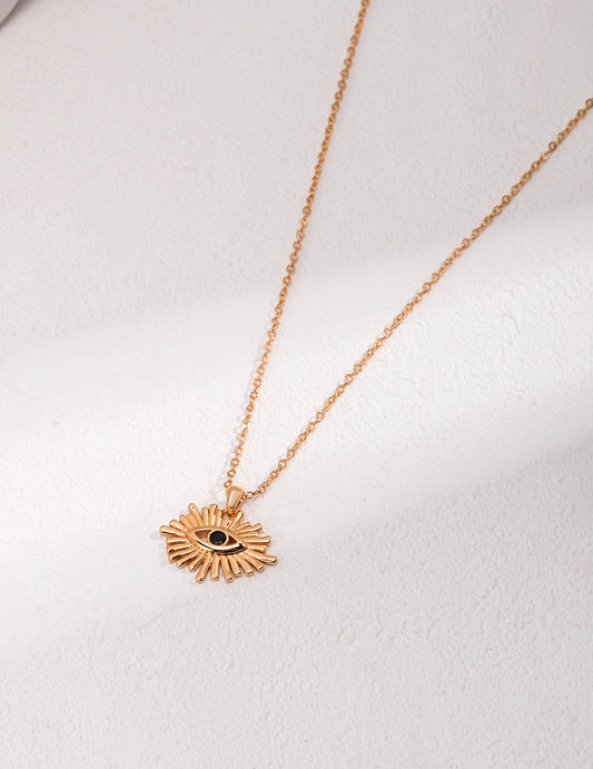 Golden Eye Necklace