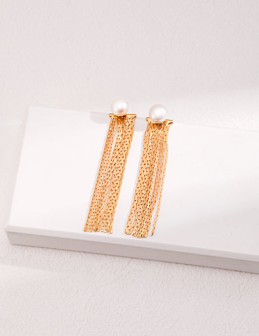 Pearl Cascade Earrings