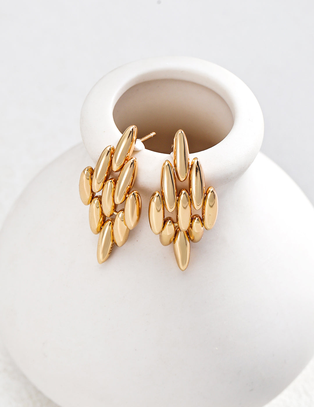 Grain Drape Earrings