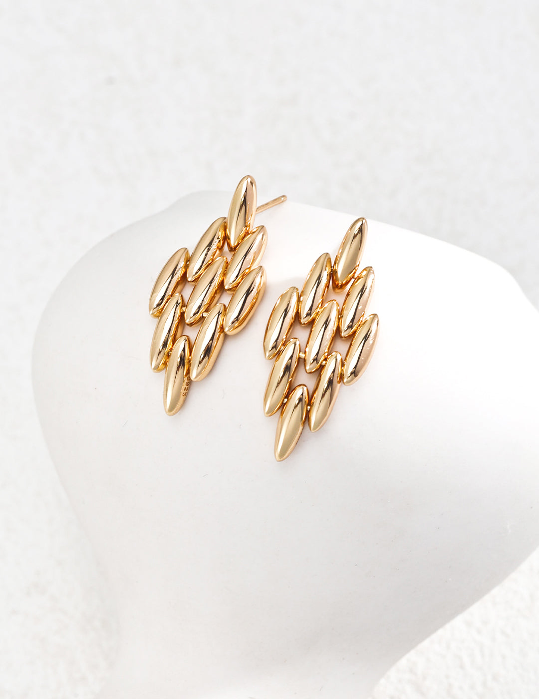 Grain Drape Earrings