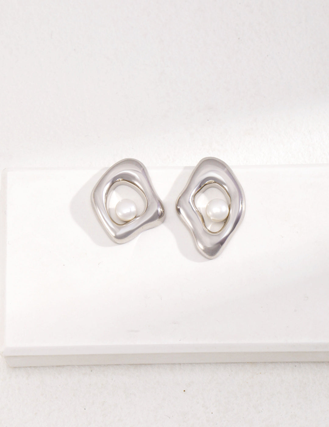 Pearl Prism Earrings (A/B Models)