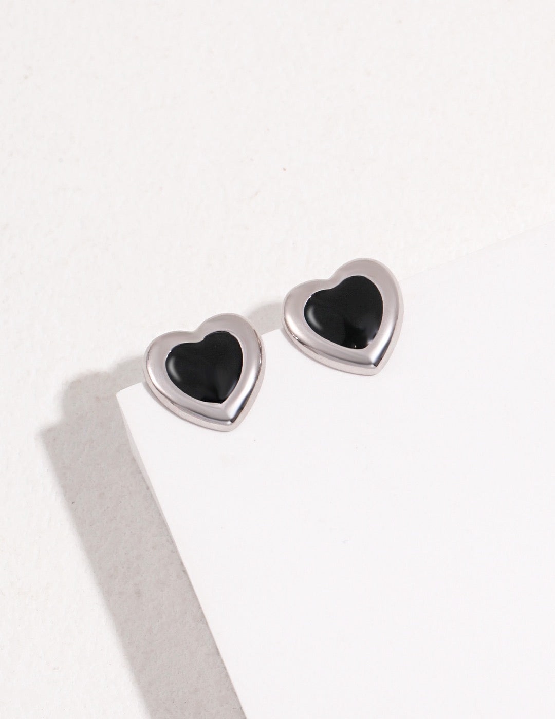 Gilded Heart Earrings