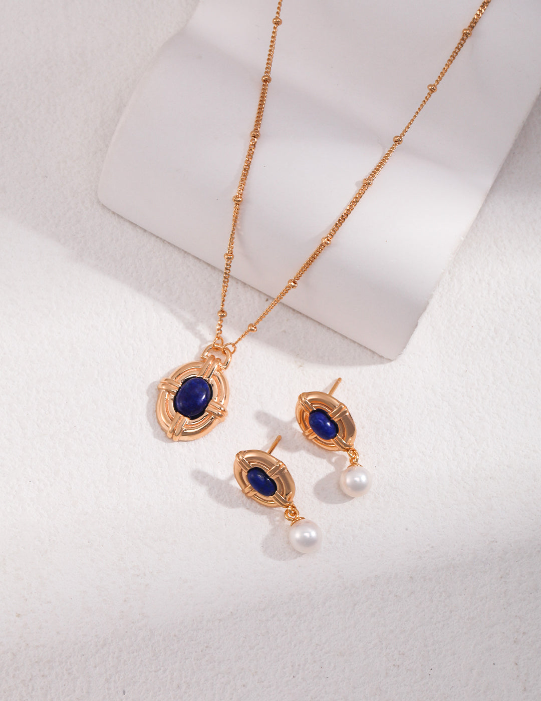 Regal Lapis Lazuli Earrings