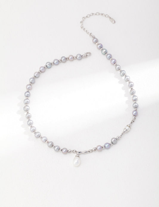 Lunar Pearl Necklace