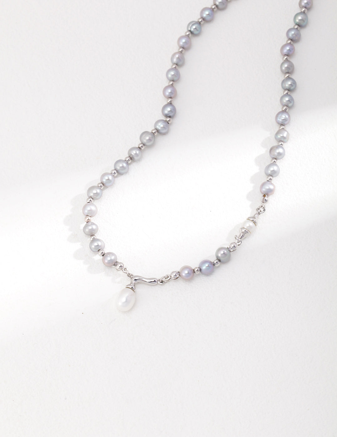 Lunar Pearl Necklace