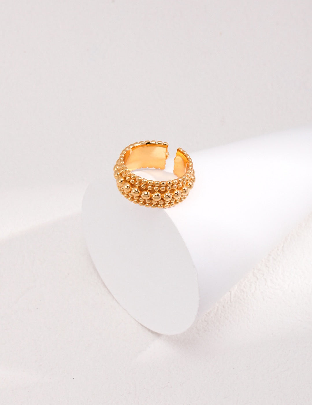 Golden Orbit Ring