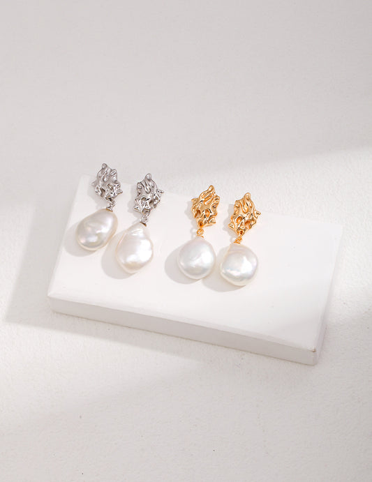 Baroque Pearl Earrings